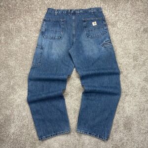 Vintage Y2K Carhartt Carpenter Baggy Jeans 38x34‎
